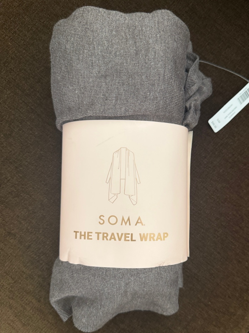 Soma Gray/Taupe Travel Wrap
